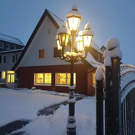 公寓 Winter In Der Waldrand Mit Zwei Balkonen Bad Wünnenberg