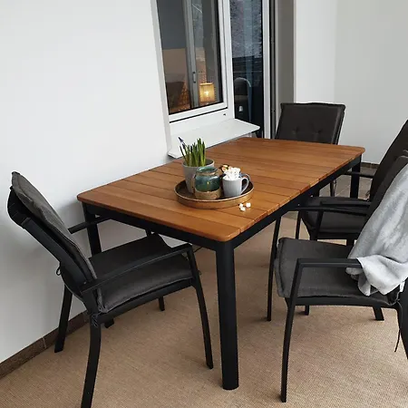 公寓 Winter In Der Waldrand Mit Zwei Balkonen *