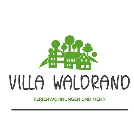 Winter In Der Waldrand Mit Zwei Balkonen