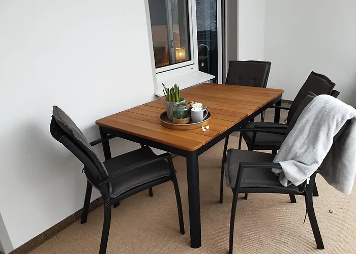 公寓 Winter In Der Waldrand Mit Zwei Balkonen *