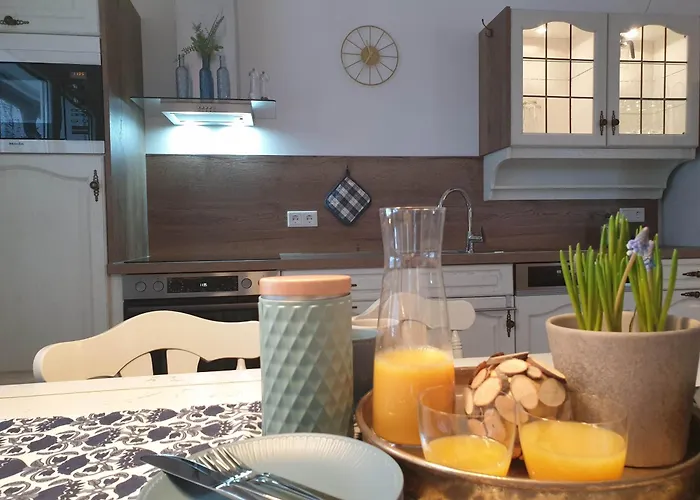 Winter In Der Waldrand Mit Zwei Balkonen *