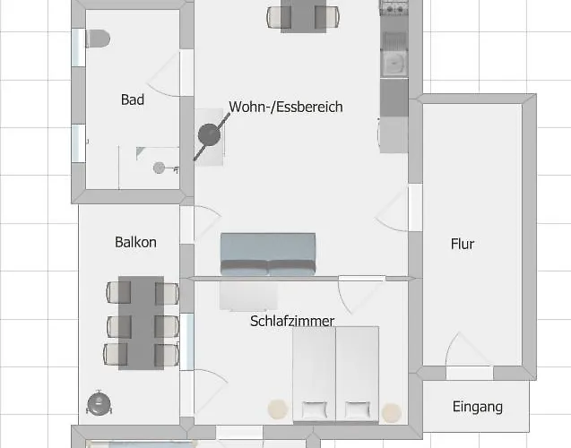 Winter In Der Waldrand Mit Zwei Balkonen * Bad Wünnenberg